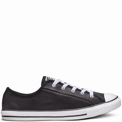 Converse Chuck Taylor All Star Dainty - Naisten Tennarit - Mustat/Valkoinen